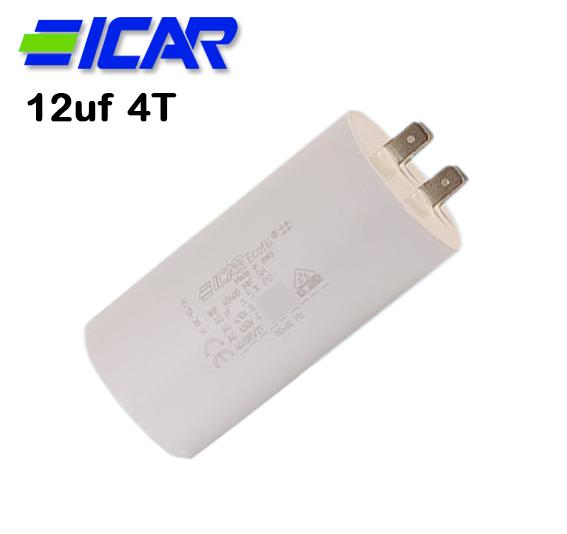 ICAR 12UF CAPACITOR, QUICK CONNECT