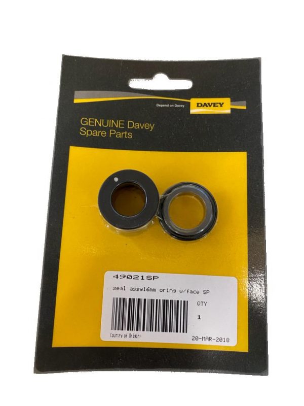 DAVEY 16MM SILICONE CARBIDE SEAL