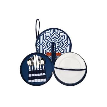 Sunnylife Lovers Picnic Set Azule