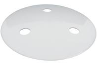 Main Drain Cover Low Dome White