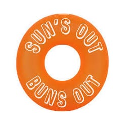 Sunnylife Luxe Pool Ring Neon Orange