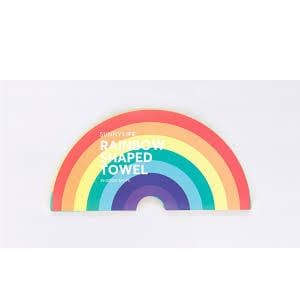 Sunnylife Shaped Towel Rainbow
