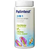 Test Strips 3 in 1 Palintest